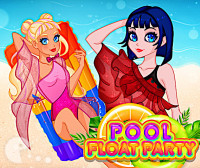 Pool Float Party Dress Up