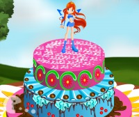 Winx Cake Decor