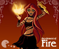 The Element of Fire Dress Up