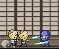 Ninja vs zombies