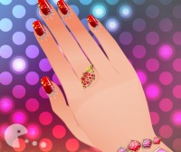 Nail Studio Polka Dot Design