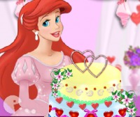 Ariel Wedding Cake