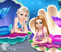 Elsa vs Barbie Fashion Contest 2 - Juegos en linea 