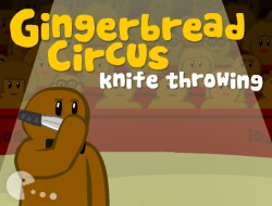 Gingerbread Circus Throwing Knives